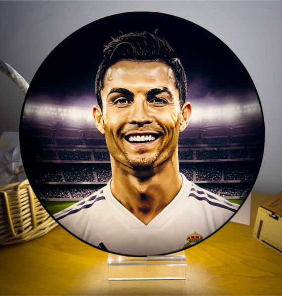 Stolná lampa Cristiano Ronaldo Portrét