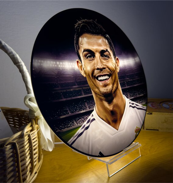 Stolná lampa Cristiano Ronaldo Portrét