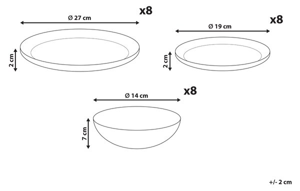 24-dielna sada jedálenského riadu biela modrá porcelán s abstraktným vzorom glazúrovaný povrch servis pre 8 osôb kuchyňa jedáleň