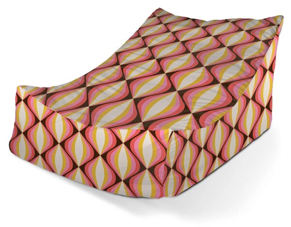 Sablio Sedací vak Lounge Kaleidoskop spomienok - 80 x 95 x 50 cm