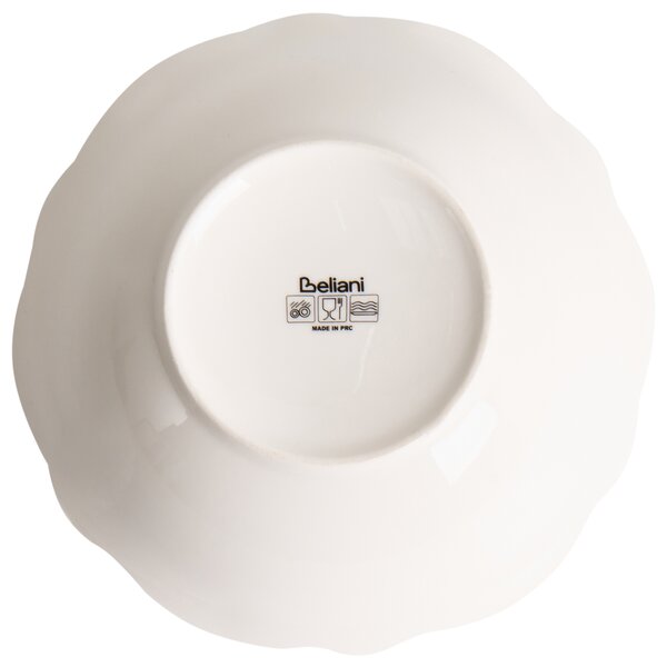 12-dielna sada jedálenského riadu biela modrá porcelán so stredomorským vzorom glazúrovaný povrch servis pre 4 osoby kuchyňa jedáleň