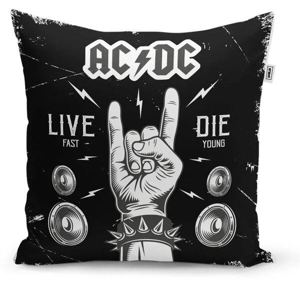 Sablio Vankúš ACDC Live fast, die young - 40x40 cm