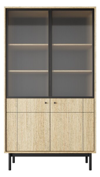 VITRÍNA SERENO DUB LINEA 104 x 184 cm