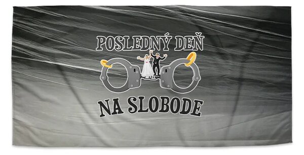 Sablio Uterák Poslední den na svobodě - 30x50 cm