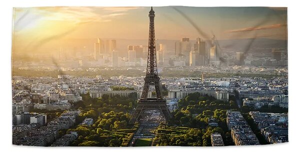 Sablio Uterák Paríž Eiffelova veža Skyline - 30x50 cm