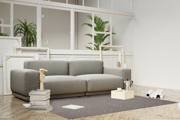 Timzo , Kusový koberec Neapol 4719, 57x120, hnedá, chodba / predsieň