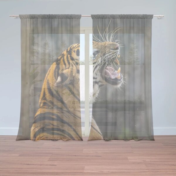 Sablio Záclony Revúci tiger: 2ks 150x250cm