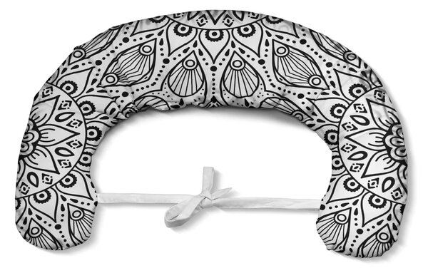 Sablio Tehotenský vankúš Biele mehendi