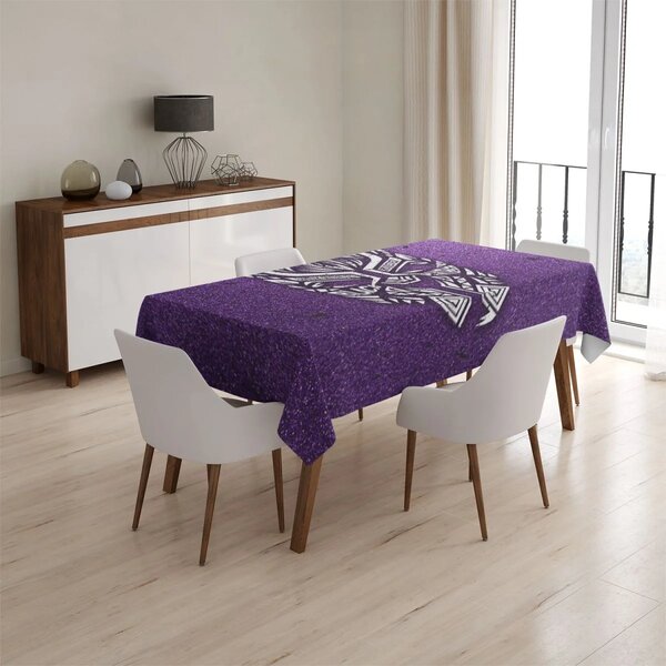 Sablio Obrus BLACK PANTHER wakanda forever Biely - 90x90 cm