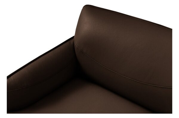 Hnedá kožená pohovka Windsor & Co Sofas Neso, 175 x 90 cm