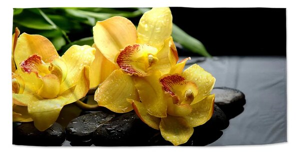 Sablio Uterák Žlté Orchidey - 30x50 cm