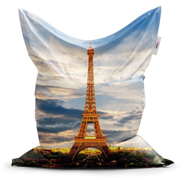 Sablio Sedací vak Eiffel Tower 3 - 150x100 cm