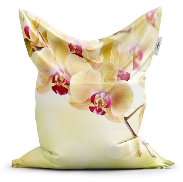 Sablio Sedací vak Orchidea 2 - 150x100 cm
