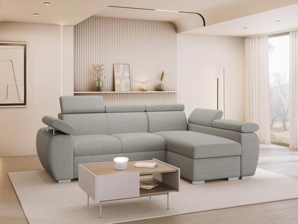Mirjan24 Rohová sedačka Giza Mini, Strana: Pravá 2R-LC, Dostupné poťahy: Flow 10 5903211481529