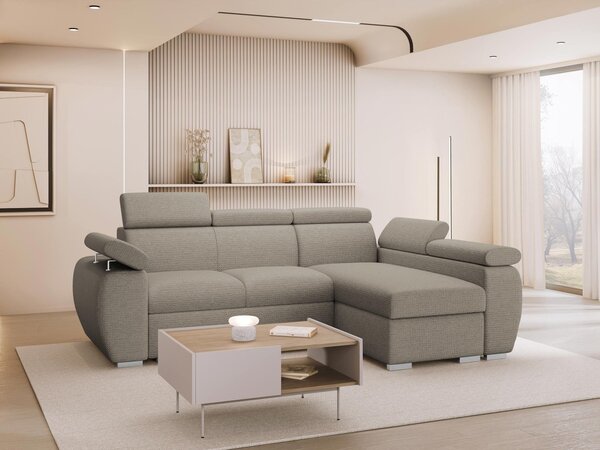 Mirjan24 Rohová sedačka Giza Mini, Strana: Pravá 2R-LC, Dostupné poťahy: Flow 10 5903211481529