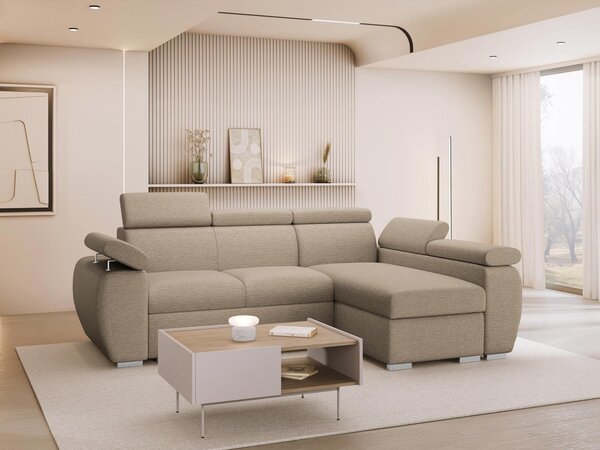 Mirjan24 Rohová sedačka Giza Mini, Strana: Pravá 2R-LC, Dostupné poťahy: Flow 10 5903211481529