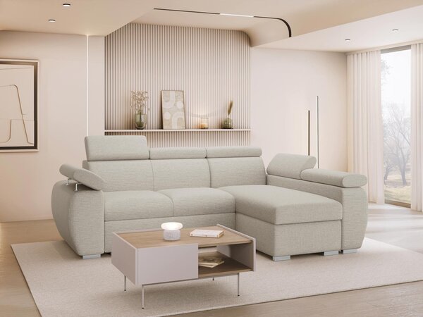 Mirjan24 Rohová sedačka Giza Mini, Strana: Pravá 2R-LC, Dostupné poťahy: Flow 10 5903211481529