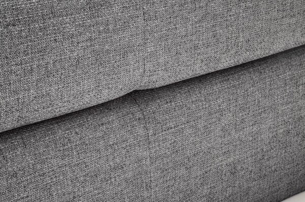 Sivá čalúnená dvojlôžková posteľ s úložným priestorom s roštom 160x200 cm Lotte – Meise Möbel