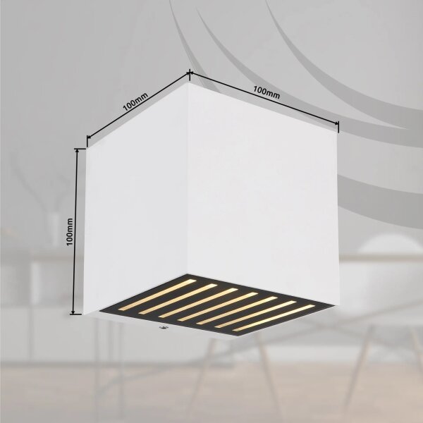Globo 34156W - LED Vonkajšie nástenné svietidlo ILLI LED/6W/230V IP54 biela