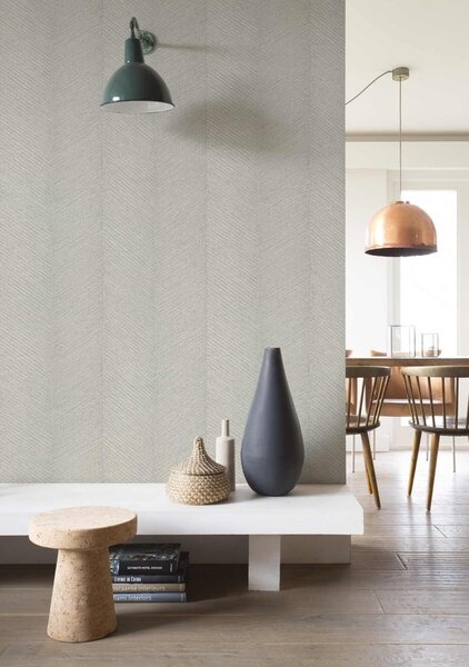 RASCH | Vliesová tapeta na stenu Amara 720358 | 0,53 x 10,05 m | šedá