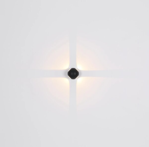 Globo 34312 - LED Vonkajšie nástenné svietidlo SLICE LED/4,5W/230V IP54