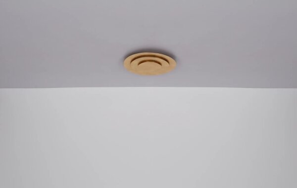 Globo 48465-40 - LED stropné svietidlo HEDA LED/40W/230V 3000 K, priemer 49 cm, zlatá