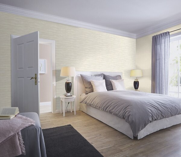 RASCH | Vliesová tapeta na stenu Amara 720457 | 0,53 x 10,05 m | šedá