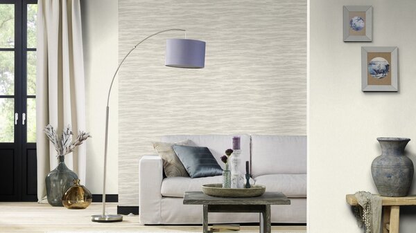RASCH | Vliesová tapeta na stenu Amara 720440 | 0,53 x 10,05 m | šedá