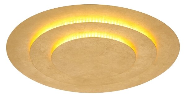 Globo 48465-40 - LED stropné svietidlo HEDA LED/40W/230V 3000 K, priemer 49 cm, zlatá