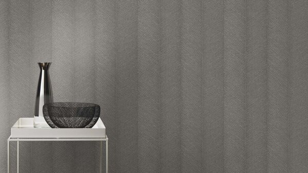 RASCH | Vliesová tapeta na stenu Amara 720372 | 0,53 x 10,05 m | šedá
