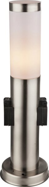Globo 3158K - Vonkajšie svietidlo s 2 zásuvkami BOSTON 1xE27/23W/230V IP44
