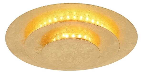 Globo 48465-18 - LED Stropné svietidlo HEDA LED/18W/230V 3000K pr. 18 cm zlaté