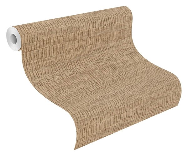RASCH | Vliesová tapeta na stenu Amara 720648 | 0,53 x 10,05 m | hnedá, béžová