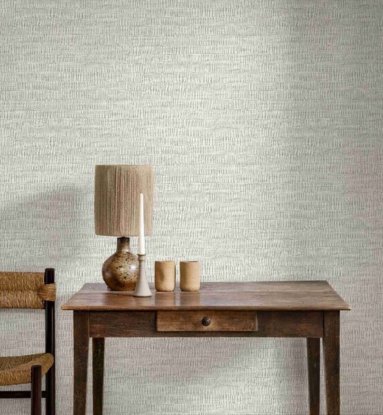 RASCH | Vliesová tapeta na stenu Amara 720617 | 0,53 x 10,05 m | šedá, krémová