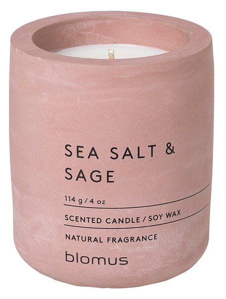 Vonná sójová sviečka doba horenia 24 h Fraga: Sea Salt and Sage – Blomus