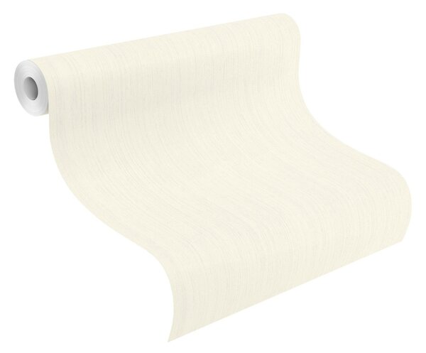 RASCH | Vliesová tapeta na stenu Back to Nature 746013 | 0,53 x 10,05 m | biela