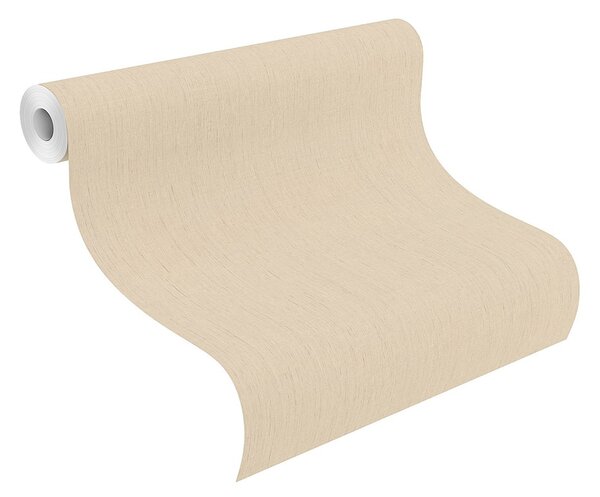 RASCH | Vliesová tapeta na stenu Back to Nature 746037 | 0,53 x 10,05 m | krémová