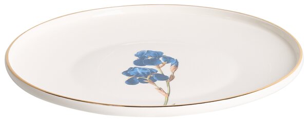 24-dielna sada jedálenského riadu biela porcelán so vzorom kvetov glazúrovaný povrch servis pre 8 osôb kuchyňa jedáleň