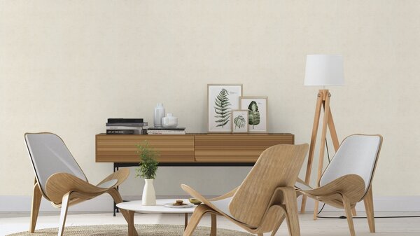 RASCH | Vliesová tapeta na stenu Beachhouse 408126 | 0,53 x 10,05 m | krémová