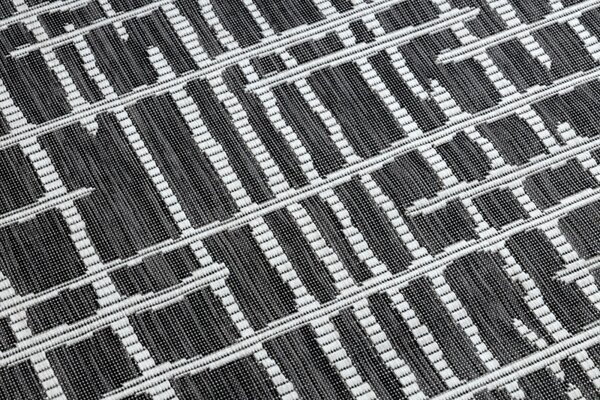 Dywany Łuszczów , Kusový koberec Sion Sisal Trellis 22144 black/ecru – na von aj na doma, 80x150, šedá, chodba / predsieň