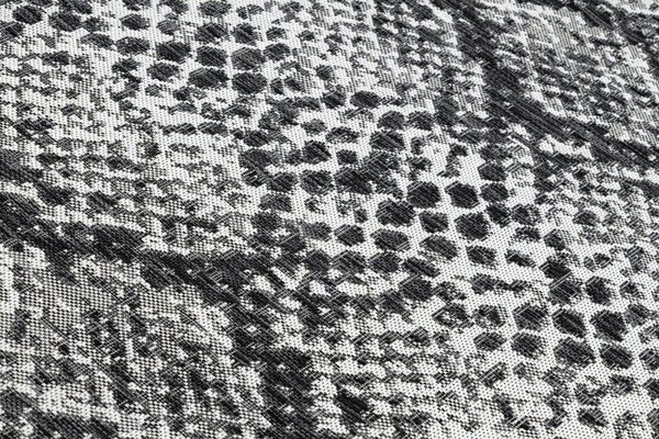 Dywany Łuszczów , Kusový koberec Sion Sisal Snake`s skin 22162 ecru/black – na von aj na doma, 80x150, šedá, chodba / predsieň