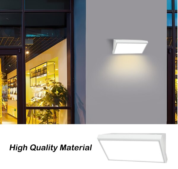 Brilagi - LED Vonkajšie nástenné svietidlo TRIANGLE LED/20W/230V biela IP65