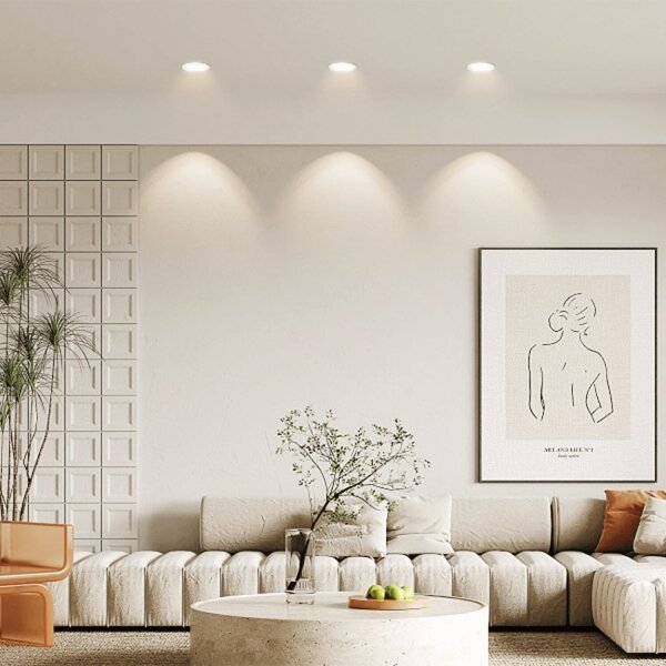 Aigostar- SADA 3x LED Vonkajšie podhľadové svietidlo LED/4,8W/230V 4000K IP65 biela