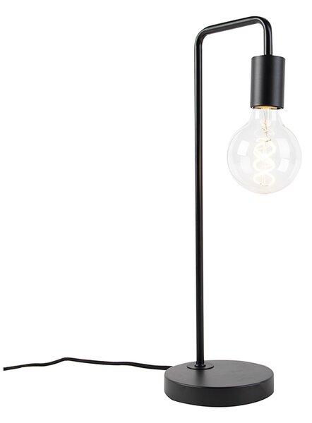 Moderná čierna stolná lampa - Facil