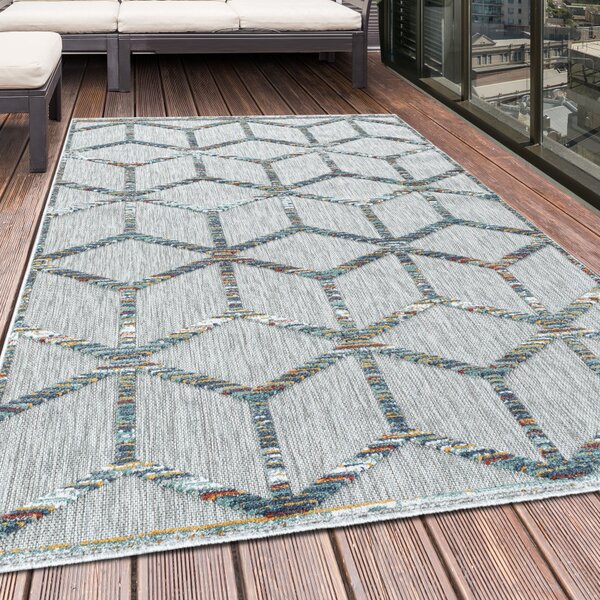 Ayyildiz , Kusový koberec Bahama 5151 Multi – na von aj na doma, 80x250, viacfarebná, chodba / predsieň
