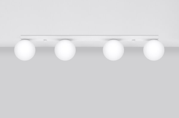 Sollux SL.1149 - Stropné svietidlo YOLI 4xG9/12W/230V biela