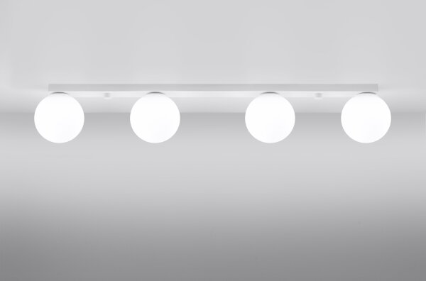 Sollux SL.1149 - Stropné svietidlo YOLI 4xG9/12W/230V biela