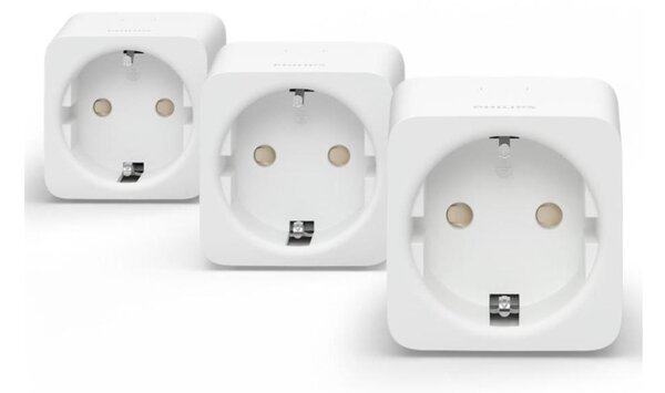 SADA 3x Inteligentná zásuvka Philips Hue Smart plug EU SCHUKO