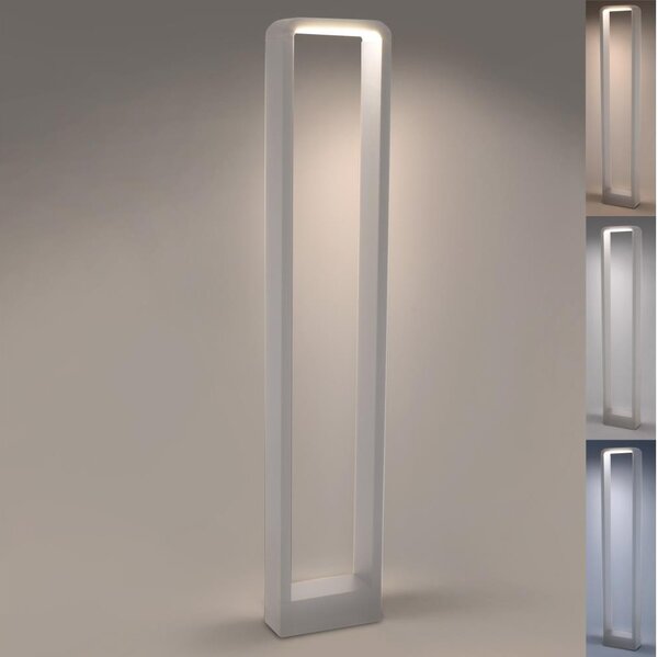 Brilagi - LED Vonkajšia lampa BARI LED/7W/230V 3000/4000/6000K biela IP54 80 cm