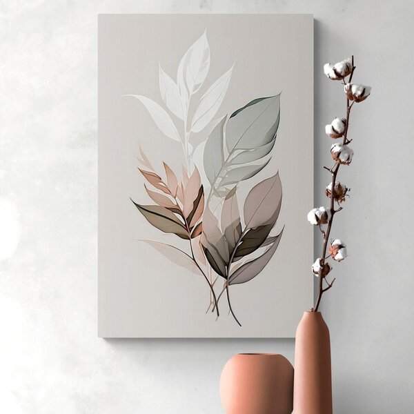 Obraz minimalistické listy